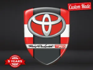 Toyota Adesivi Paraurti Auto su Misura Edizione Tuning Top